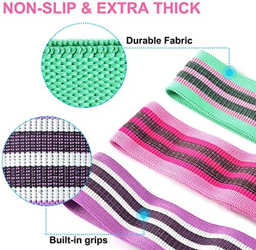 NOWKIN Bandes de résistance pour haltérophilie en 3 Forces de Traction