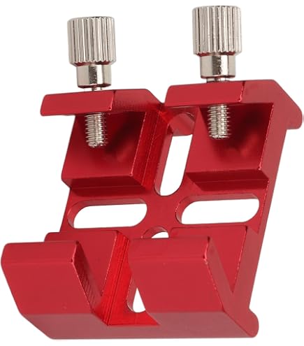 Piastra A Coda Di Rondine Per Telescopio – Distanziatore Per Finder E Guida, In Alluminio Rosso, 31x45mm