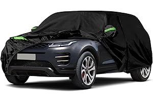 KISTRBA Telo copriauto impermeabile adatto per Land Rover Range Rover Evoque 2011 – 2024, copertura per auto per esterni, inverno, estate, sole, neve, pioggia, polvere