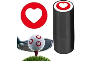 Wenmin Timbri marcatore Pallina da Golf, Stencil marcatore Pallina da Golf, Fotosensibilità Stamper per Una Lunga Durata Automatic Oil out Waterproof Quick Dry