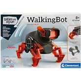 Clementoni - 64441 - Robotics Laboratory - Walkingbot, 40 Pieces, 27.6 x 6 x 18.8 cm