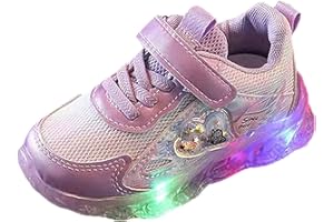 CREOQIJI Babyschuhe Junge Mädchen Leuchtende Turnschuhe Sport Infant Bowknot Stiefel Schuhe Kristall Blink Schuhe Baby Sportschuhe Mit Flachem Boden Anti-Rutsch Sneaker Einzelne Schuhe