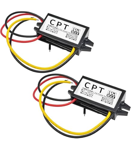 Convertisseur DC 24V à 12V 240W - Abaisseur Régulateur 20A - Pour Voiture, Camping, Solaire - IP68