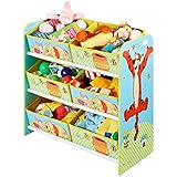 Aufbewahrungsregal – Spielzeugkiste – Spielzeugtruhe – Disney Regal 6 Boxen mit Motivauswahl (Winnie the Pooh) - 2
