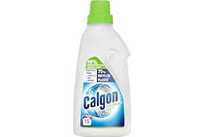 Calgon Washing Machine Softener Gel, Ecological+, Removes Odours, Limescale & Residue, Packaging 100% recyclable, 750ml, Pack of 1