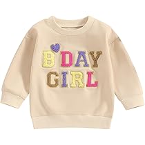 MAINESAKA Toddler Birthday Outfit Baby Birthday Girl Skirt Set Letter