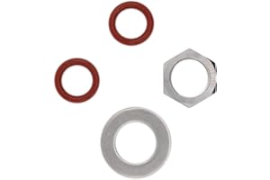 OTOMATICO 1/2 pollice kit di accessori per pozzetto sonda termometro caldaia - vite dado guarnizione in gomma birra