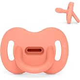 Suavinex, All Silicone Pacifier, for Babies 0/6 Months and Newborns, Physiological Teat Sx Pro, Soft and Flexible, Ideal for