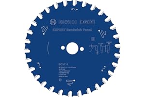 Bosch Professional 2608644366 Bosch 2608644366-Disco de Sierra Circular CSB Expert SandwichPanel: 165x20x30D, 0 W, 0 V, Color, Ø 165 mm