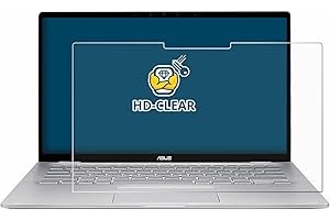brotect 1-Pack Screen Protector compatible with ASUS ZenBook Flip 14 UM462DA - HD-Clear Protection Film