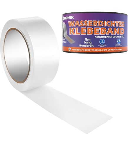 Ruban Réparation Transparent Étanche 7.5cm X 5m - Tente Auvent Camping-Car Bâche