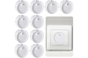 YAMITORA 10 Stück Steckdosen Kindersicherung, Steckdosenschutz zum Stecken, Steckdose Kindersicherung, Silikon Babysicherung Steckdose, Steckdosensicherung Cute Bären-Muster