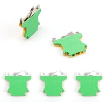 DIN-Rail Klemmen Set | UK 2.5 Doorgangsklemmen | Elektrisch Aansluitblok Voor Automatisering & DIY