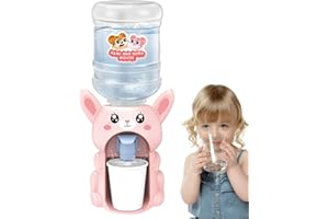 HUDHOWKS Wasserspender Spielzeug Wasserspender Cartoon Trinkwasserspender Spielzeug Niedlicher Wasserspender, Simulation Wasserspender Küchenspielzeug für Kinder