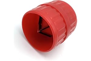 KOSTOO Alésoir intérieur extérieur, 5 à 38 mm En PVC Alésoir à tuyau, dissolvant pour tube en PVC, outil de chanfreinage de tube, outil d'ébavurage de tuyau en PVC