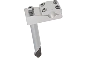 V BIKE Power - Manillar para bicicleta (22,2 mm, por encima del anexo)