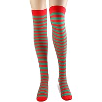 Gorro De Duende Con Cascabeles Para Adulto – Fieltro Rojo Y Verde, Perfecto Para Navidad Y Nochevieja