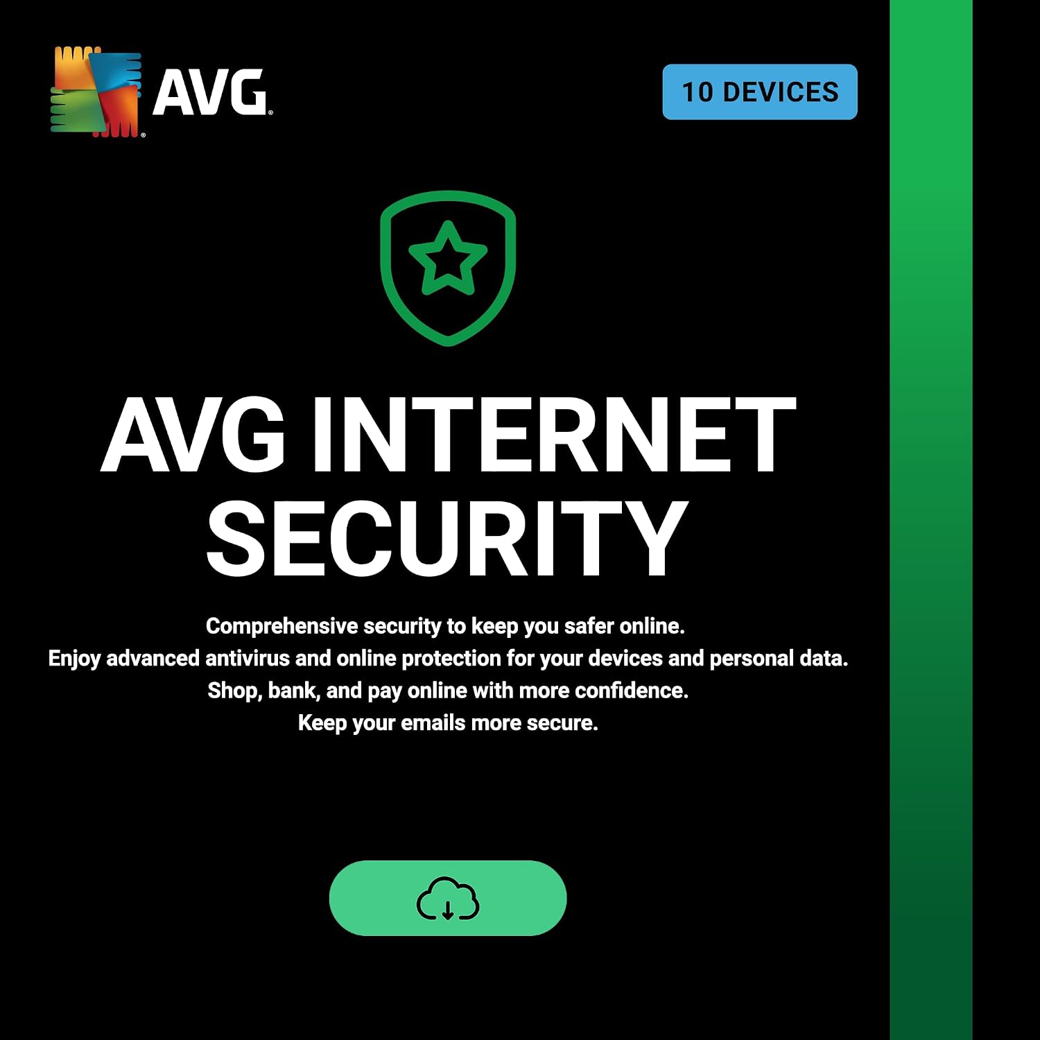 Rapport Qualité / Performances du AVG Internet Security 2026 10 Devices 1 Year