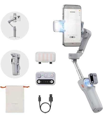 hohem iSteady x3 Gimbal Stabilizer for iPhone, AI Tracker
