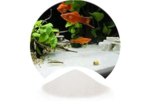 TM Aquatix Aquarium Sand Natural Substrate For All Types Fish Tanks (10kg, Silica 0,5-1mm)