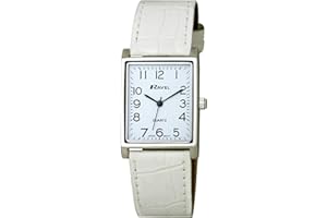 Ravel - Unisex Traditional Rectangular Watch with Clear Numeral Dial