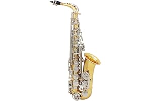 Btuty Alto Saxophone Sax Eb E-Flat with Case Gloves Cleaning Cloth Brush (Alto Saxophone Sax Eb E-Flat)