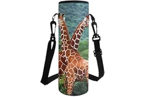 HUGS IDEA Porte-Bouteille Isotherme en néoprène avec bandoulière