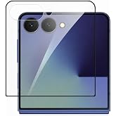 Coverzone Samsung Galaxy Z Flip 8 ile Uyumlu Antistatik OG Glass Temperli Cam Ekran Koruyucu &ndash; 9H Sertlik, Parmak İzi ve &Ccedil;izi