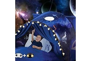 NIFOGO Tente Enfant,Tente De Jeu,Tente Pop Up,Tente De Lit, Tente Escamotable, Garçon, Intérieur, Cadeau De Noël