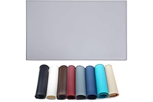 AMZNOVA Größe Napfunterlage Hund, rutschfeste & Wasserdicht Futterunterlage für Katzen, Futtermatte Hund 60 cm × 40 cm, Leicht Grau