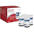 Sinocare Safe-Accu2 Blood Sugar Test Strips ×100, No Lancing Devices, Only Applicable to Safe-Accu2 Blood Sugar Monitor, No Code