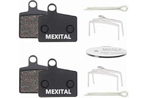 MEXITAL 2 Paires Plaquettes de Frein Vélo à Disque pour Hayes Stroker RYDE/Redar/Dyno Sport/Dyno Comp/Prime Sport, Bicyclette Patins de Frein Semi-Métalliques