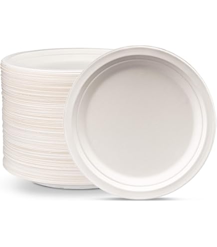 Set Di Piatti Algon 20 Cm Monouso Bianco Cartone (36 Unità) | Leroy Merlin - Foto 5