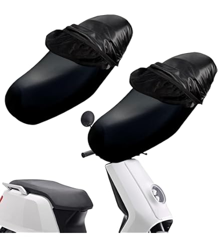 Coprisella Universale Scooter Coprisella Moto Universale - Impermeabile E Antigraffio Nero Coprigambe Scooter