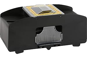Legler - 4734 -Mélangeur automatique de cartes à jouer, Noir