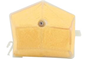 WEIYIROTY Remplacement du filtre à air pour tronçonneuse Husqvarna 51 55 55 Rancher # 503 60 83-01, en plastique + coton filtre, neuf et de haute qualité