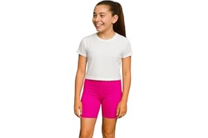 PopCouture Pantaloncini sportivi da ginnastica per ragazze Premium Activewear