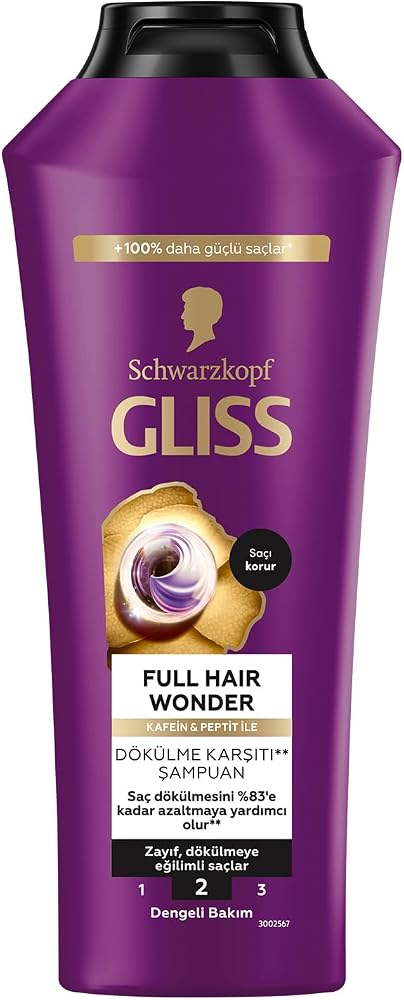 Gliss Full Hair Wonder Saç Dökülme Karşıtı Şampuan 400 ml