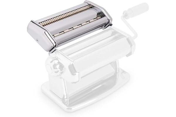 Imperia Duplex Ligne Classique. Accessoire machine à pâtes. 100% Fabriquè en Italie. Accessoire de cuisine en acier pour pâtes fraîches. Coupe-pâte compatible avec les machines à pâtes Imperia.