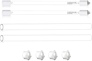 Geekpure Juego de repuesto para filtro de agua UV 12 GPM - paquete de 8