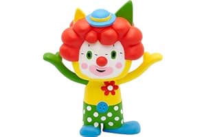 tonies Hörfigur für Toniebox, Kreativ Clown, zum Selbstbespielen, 90 Minuten Speicher für eigene Aufnahmen, Musik oder Gute-Nacht-Geschichten, geeignet für Kinder ab 3 Jahren.
