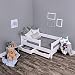 Produktbild KAGU Kinderbett Jugendbett Juniorbett Bett 140 x 70 cm oder 160 x 80 cm  mit Bettkasten und Matratze.