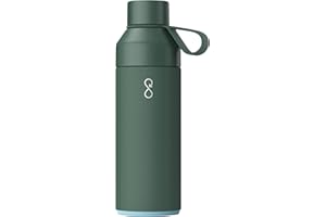 Ocean Bottle Original 500ml | Stainless Steel Water Bottle | Reusable & Sustainable | Keeps Drinks Cold & Hot | Eco Friendly Gift (Forest Green)