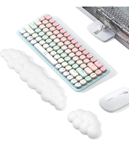 Lives Cloud-Handgelenkauflage 2024 – 3-in-1 Set Mit Memory-Schaum, Leder-Schreibtischunterlage & Mauspad, Ergonomisch Für Mehr Komfort