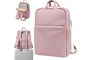 GOLF QUALITY Zaino Porta PC Donna,Multifunzione 17.3 Pollici Zaino Donna Antifurto Zaino Scuola Zaino per Computer Zaino da Viaggio,Borse da Cabina per Easyjet, Zaino per Università