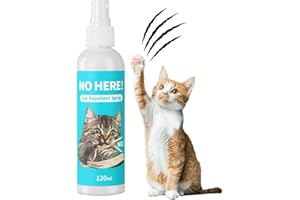 BEVECK Cat Repellent Spray – 2-in-1 Natural & Safe Formula to Support Behaviour Training in Cats and Kittens. Helps Prevent Scratching, Chewing, and Urine Marking. Suitable for Indoor & Outdoor Use.(1Pcs)