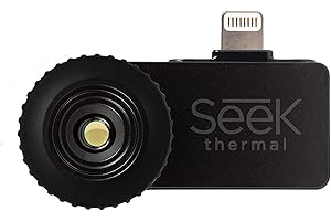 Seek Thermal Compact - kamera termowizyjna (206x156 pikseli, 9Hz) ze złączem Lightning do iPhone, iPad, iPod touch
