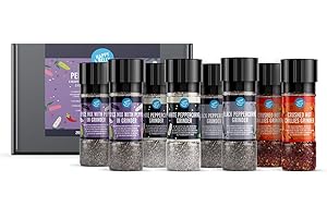 Marca Amazon - Happy Belly - Mezcla de pimienta, Picante, 8 Unidad (Paquete de 1)