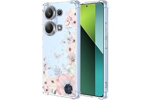 BORYA Funda para Xiaomi Redmi Note 13 4G, Transparente Ultradelgado Suave Sedoso Silicona Carcasa, Antigolpes TPU Bumper Estuche, Elegante Simple Caso, A48