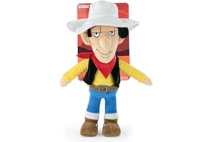 Barrado Lucky Luke - Joe Dalton, Lucky Luke, Rantanplan 26-32cm Edizione da collezione Plush - Qualità Super Soft (32cm, Lucky Luke)